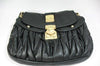 Miu Miu Lambskin Coffer Bag Black